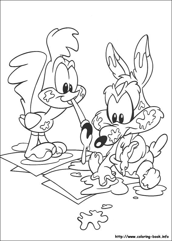 Baby Looney Tunes coloring picture